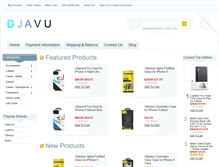 Tablet Screenshot of djavu.com.au
